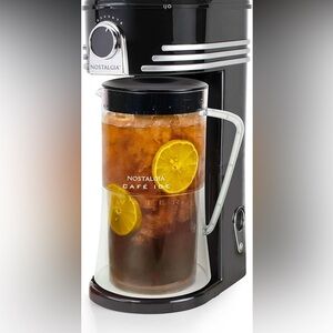 Nostalgia Café Ice Brewing System - Black and Silver